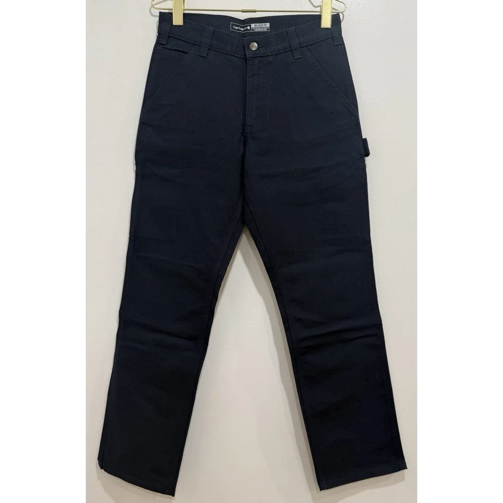 NWOT Carhartt‎ Rugged Flex Relaxed Fit Navy Blue Pants Men's Sz 30x32